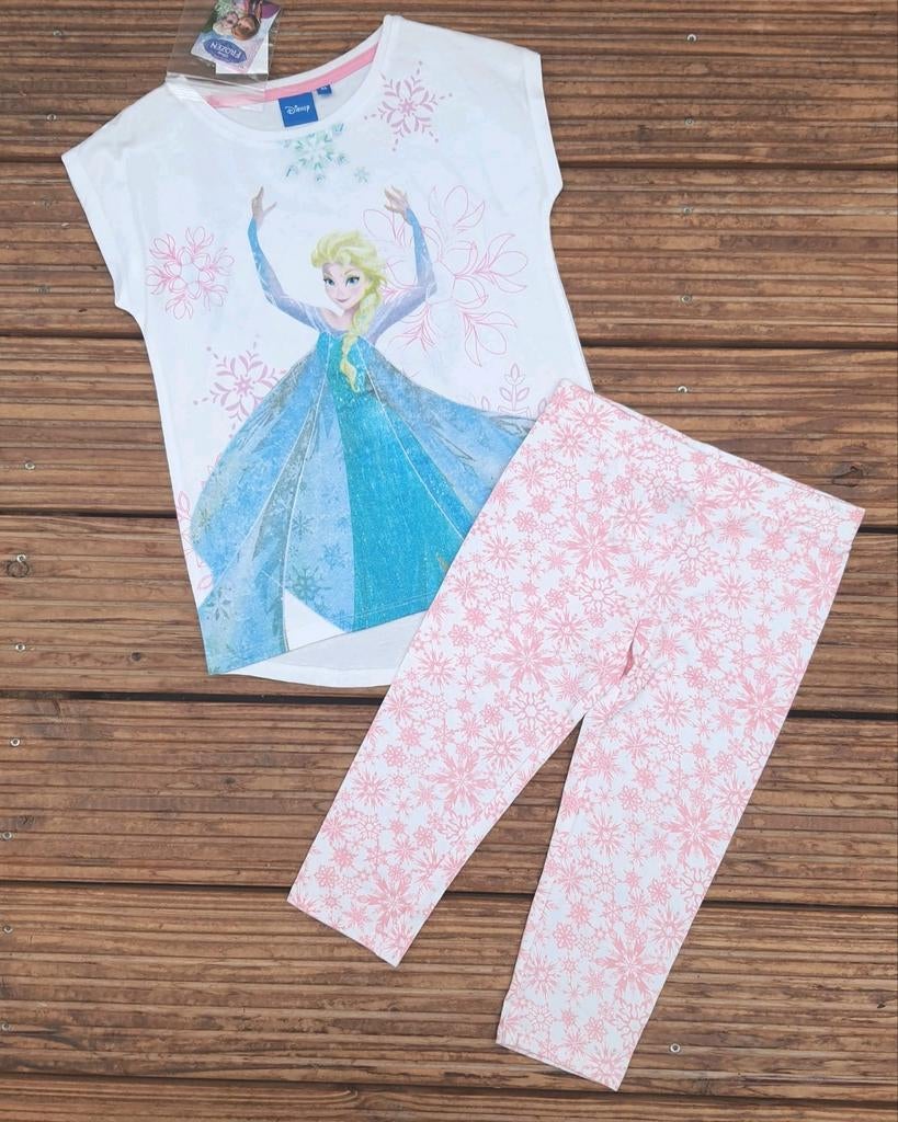NIEUW! Disney Frozen Elsa set maat 128, Meisje, Nieuw, Setje, Ophalen