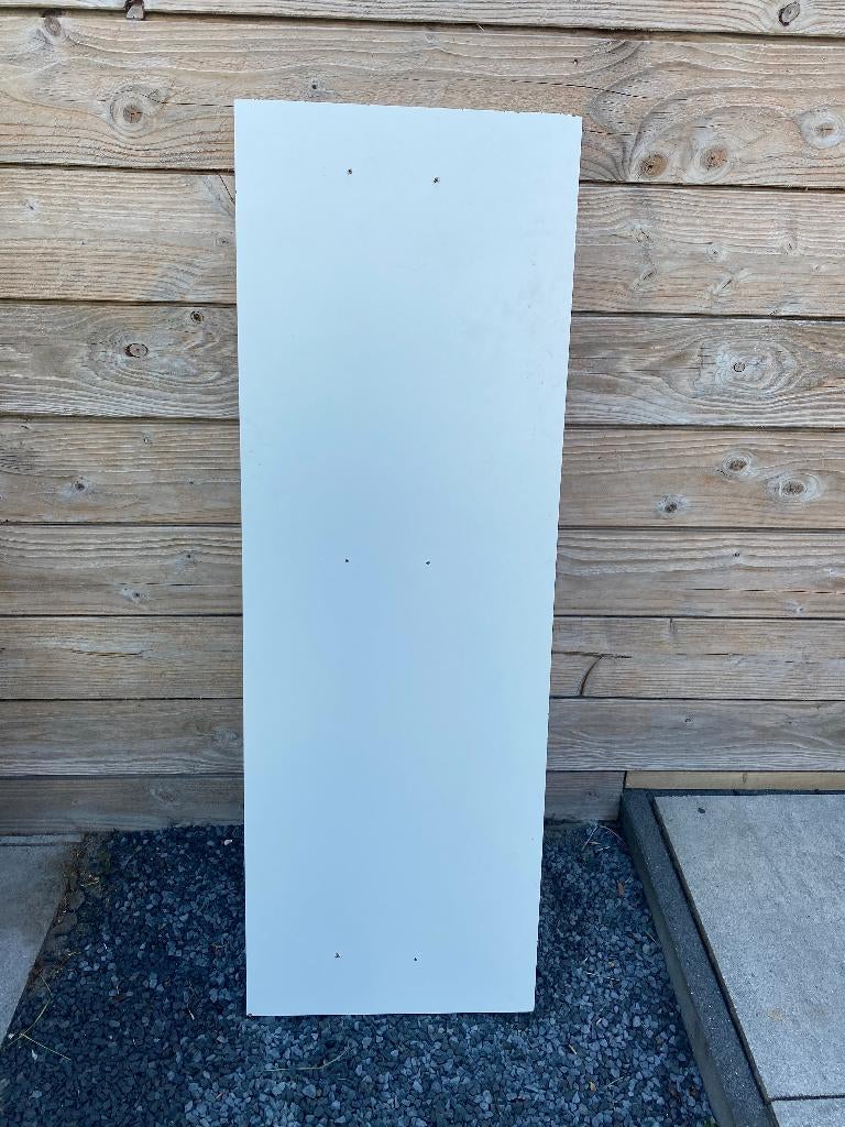 Meubelpaneel wit 138,5x47 cm dikte 18 mm 1 zijdig afgewerkt, Doe-het-zelf en Verbouw, Platen en Panelen, Ophalen, Zo goed als nieuw