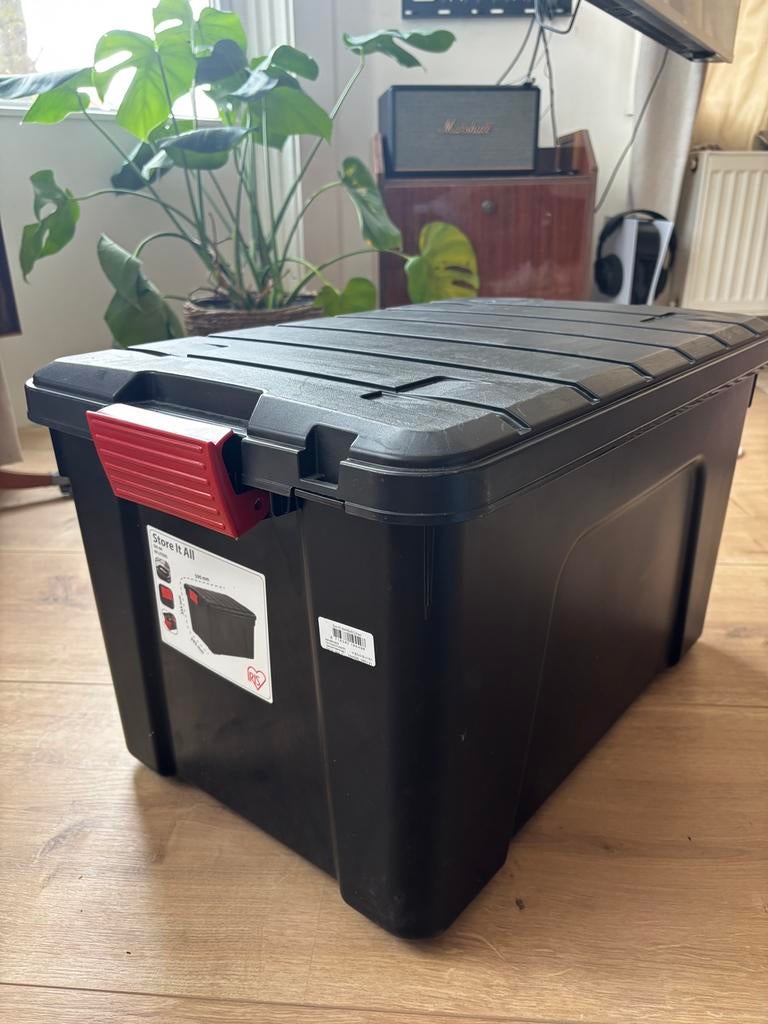 Waterdichte opbergbox 60L 4x, Ophalen, Zo goed als nieuw, Koelelement