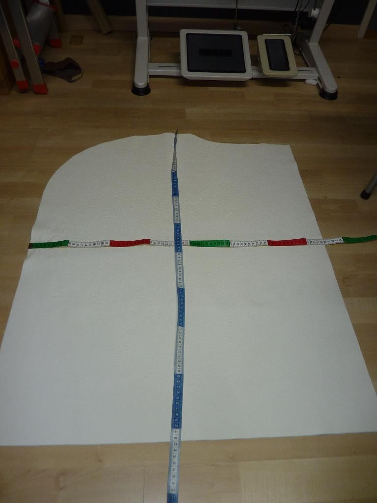 Gebroken wit soepel echt leer rundleer, Hobby en Vrije tijd, Stoffen en Lappen, Verzenden, Wit, Leer of Kunstleer, Nieuw