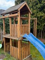 Speeltoestel met lange glijbaan en schommel, Ophalen of Verzenden, Zo goed als nieuw, Schommel