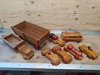 Houten Speelgoed Auto's en Vrachtwagens - Vintage, Ophalen of Verzenden, Gebruikt, Rij- of Hobbelspeelgoed