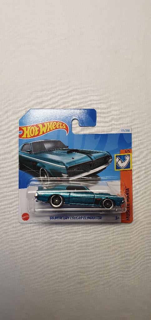 Hot wheels 1969 Mercury Cougar Elminator, Ophalen of Verzenden, Nieuw, Auto