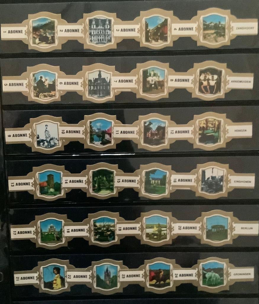 abonne 1, Ophalen of Verzenden, Zo goed als nieuw, Sigarenbandjes