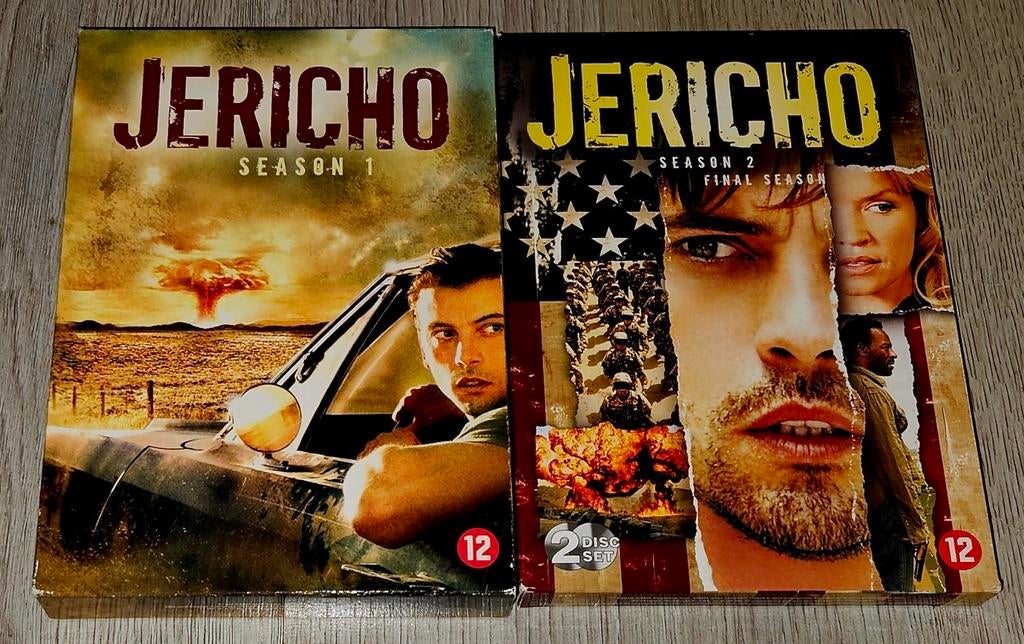 Jericho - Seizoen 1 & 2 * 8 DVDs, Vanaf 12 jaar, Ophalen of Verzenden, Zo goed als nieuw