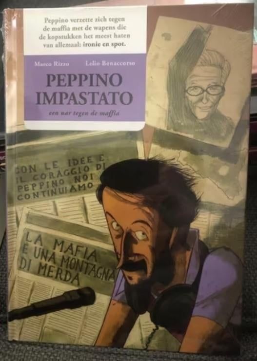 Peppino Impastato - Een nar tegen de maffia k4, Eén stripboek, Ophalen of Verzenden, Zo goed als nieuw