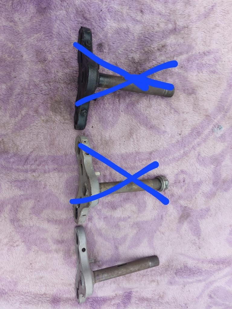 Zundapp t stuk  balhoofd origineel 529 530. Voorvork, Ophalen