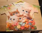 Baby T-shirt katjes maat 86, Kinderen en Baby's, Babykleding | Maat 86, Ophalen of Verzenden, Nieuw, Jongetje of Meisje, Shirtje of Longsleeve