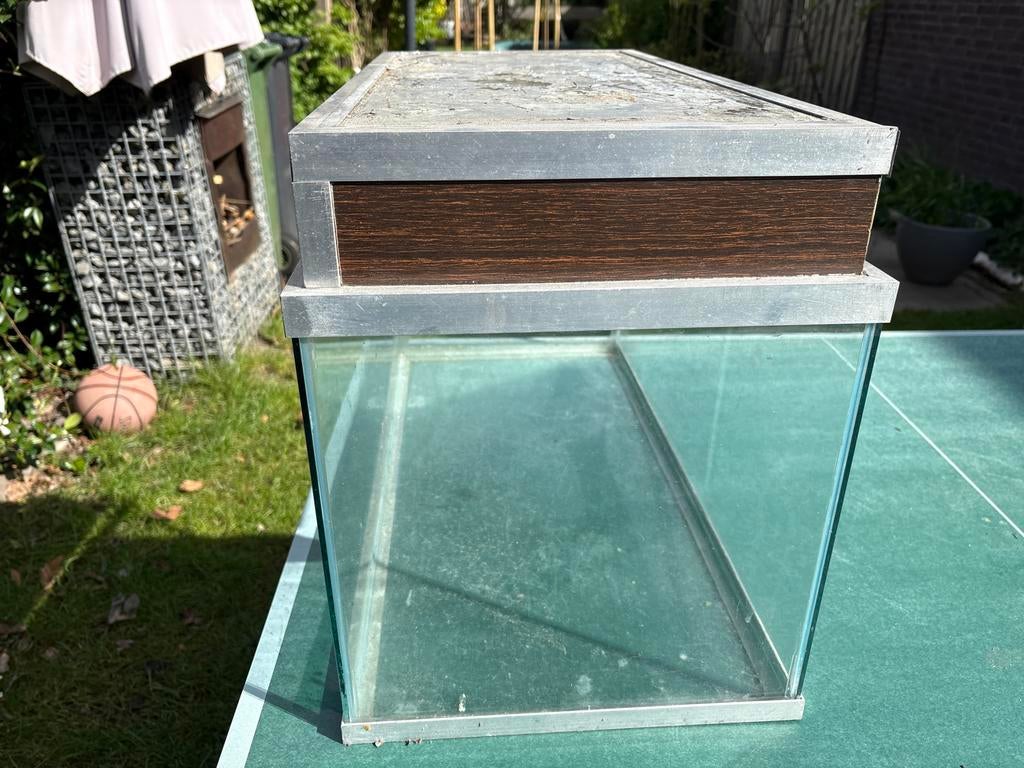 Aquarium 80 Liter met deksel., Dieren en Toebehoren, Vissen | Aquaria en Toebehoren, Ophalen, Leeg aquarium