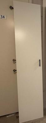 3 Pax deuren: (229cm 50cm) Forsand wit incl scharnieren, Huis en Inrichting, Kasten | Kledingkasten, Ophalen, Gebruikt, 200 cm of meer