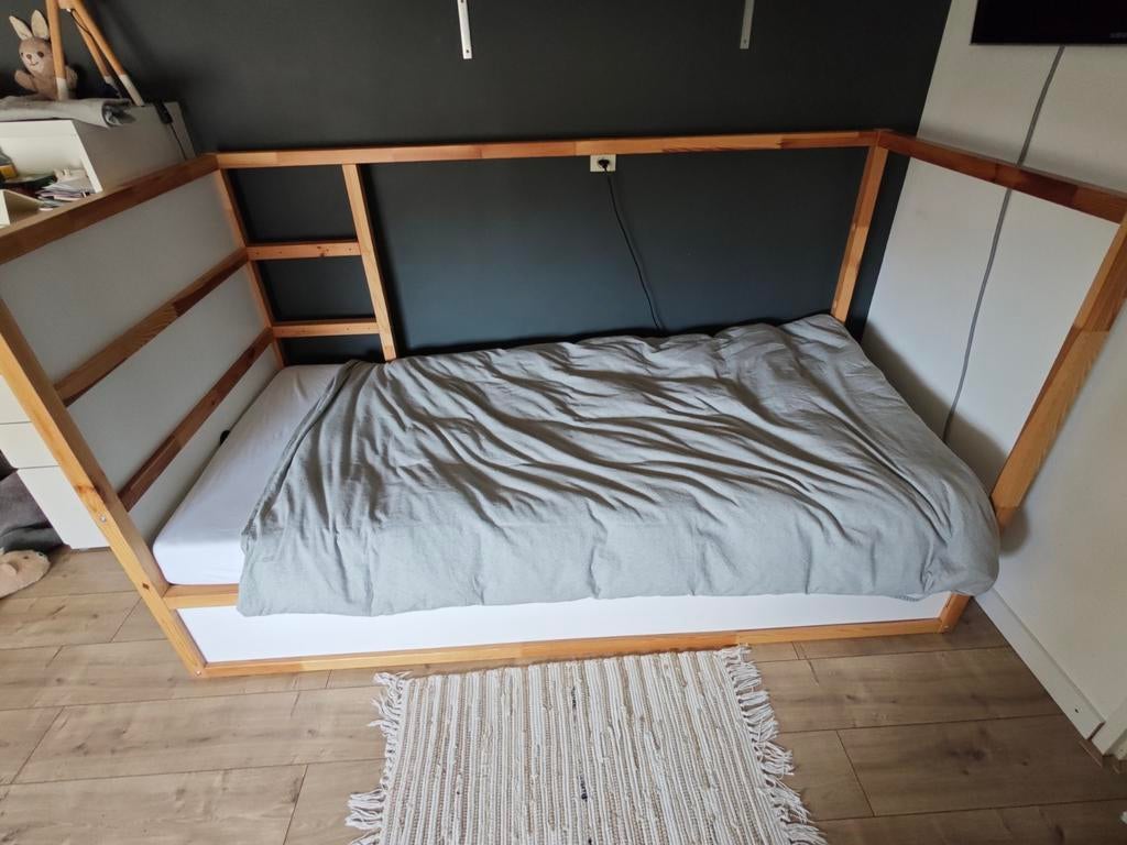 IKEA KURA keerbaar bed, Ophalen, Zo goed als nieuw, Halfhoogslaper