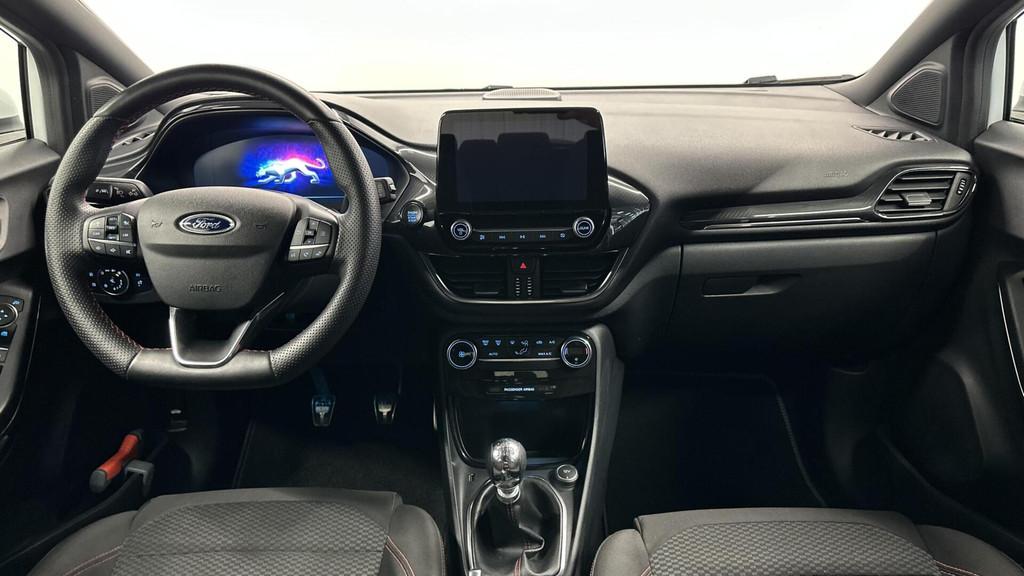 Ford Puma 1.0 EcoBoost Hybrid ST-Line CAMERA LM EC NAVI CARP, Auto's, Voorwielaandrijving, Stof, Met garantie (alle), Wit