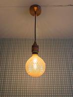 2x Lamp armatuur met dure binnenlamp, Ophalen of Verzenden, Gebruikt, Metaal, Minder dan 50 cm