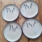 Gebaksbordjes Unikat Bunzlau Castle Pools keramiek-nieuw, Keramiek, Nieuw, Ophalen of Verzenden, Bord(en)