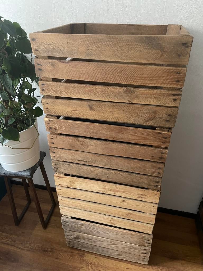 Originele fruit kistjes, Huis en Inrichting, Woonaccessoires | Kisten, Ophalen, Zo goed als nieuw, Minder dan 50 cm