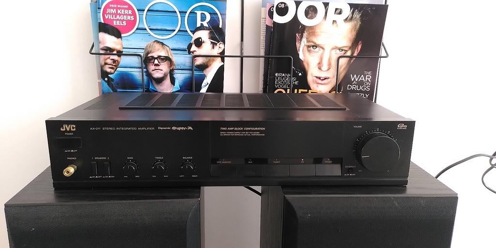 JVC AX-211 versterker, Ophalen, JVC, Zo goed als nieuw, 60 tot 120 watt