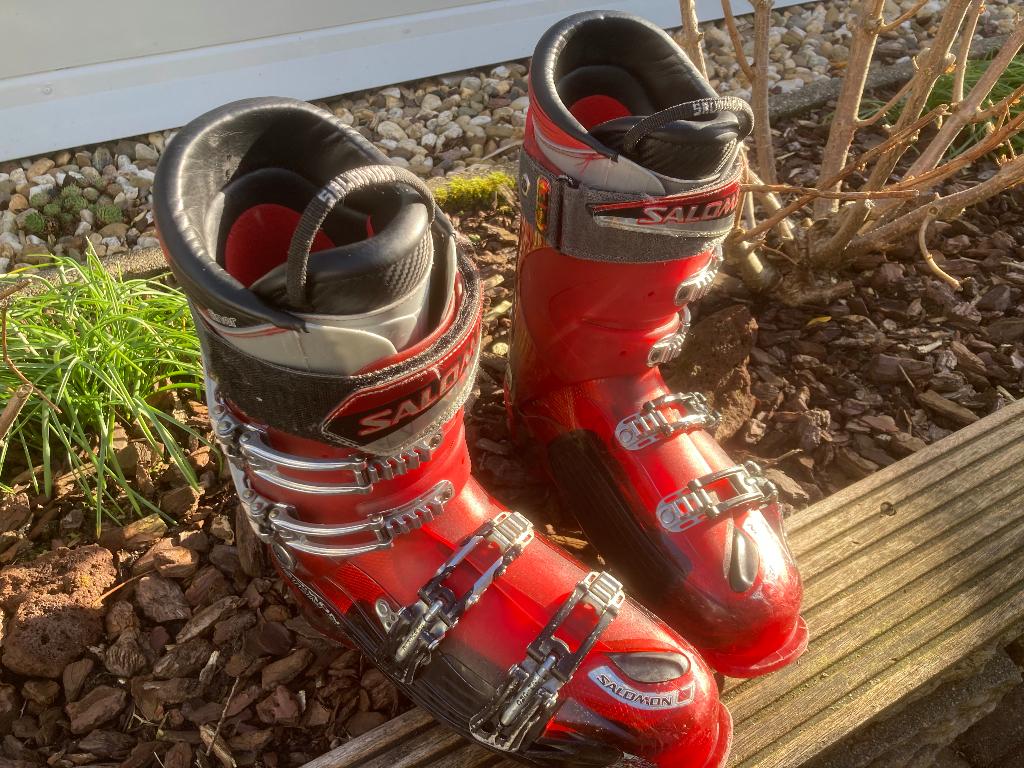Skischoenen salamon, Sport en Fitness, Skiën en Langlaufen, Ophalen, Schoenen, Salomon, Skiën