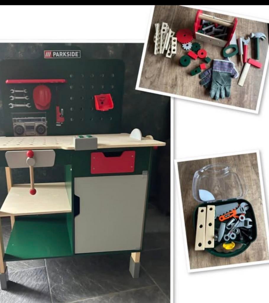 Werkbank van parkside, Ophalen, Zo goed als nieuw