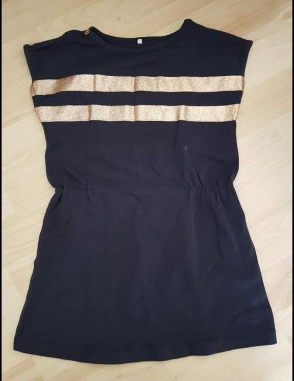 Name it prachtig blauw jurkje maat 128, Verzenden, Zo goed als nieuw, Meisje, Jurk of Rok