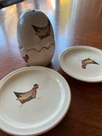 2 Theetipjes en Peper en zout vaatje Jet rer steege, Ophalen of Verzenden, Zo goed als nieuw, Porselein