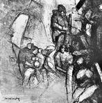 Zeefdruk Wim Motz, Antiek en Kunst, Verzenden