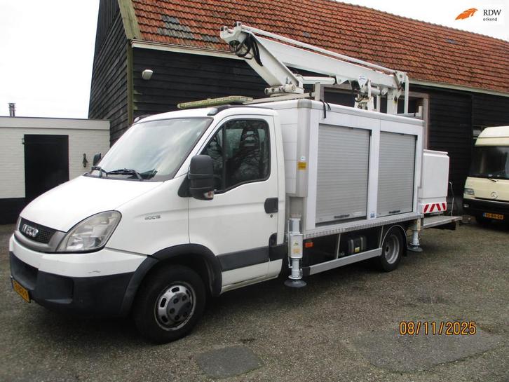 Iveco Daily 40C15 HOOGWERKER Euro 5 6-2012, Auto's, Vrachtwagens, Bedrijf, Te koop, ABS, Mistlampen, Startonderbreker, Traction-control