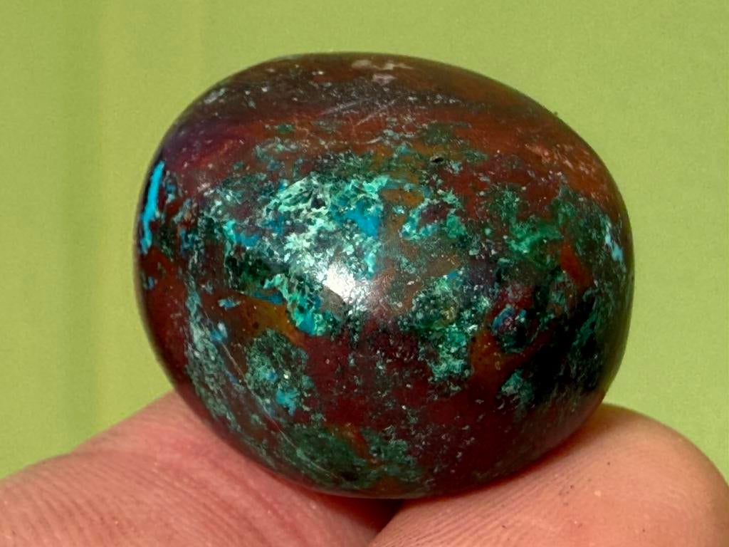 Malacolla - Chrysocolla met Malachiet edelstenen mineralen, Ophalen of Verzenden, Mineraal