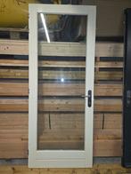 Gebruike hardhouten buitendeur 930 x 2320, Ophalen, Gebruikt, Buitendeur, 200 tot 215 cm