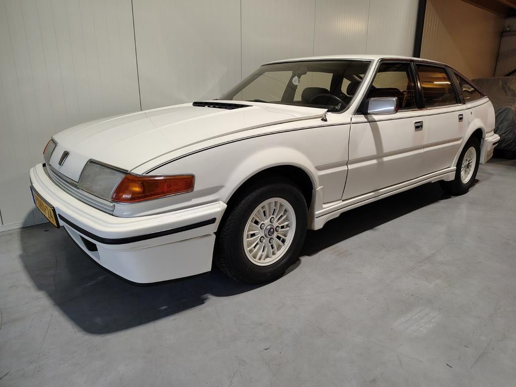 Rover SD1 handgeschakeld!, Auto's, Oldtimers, Rover, Wit, Leder, Bruin