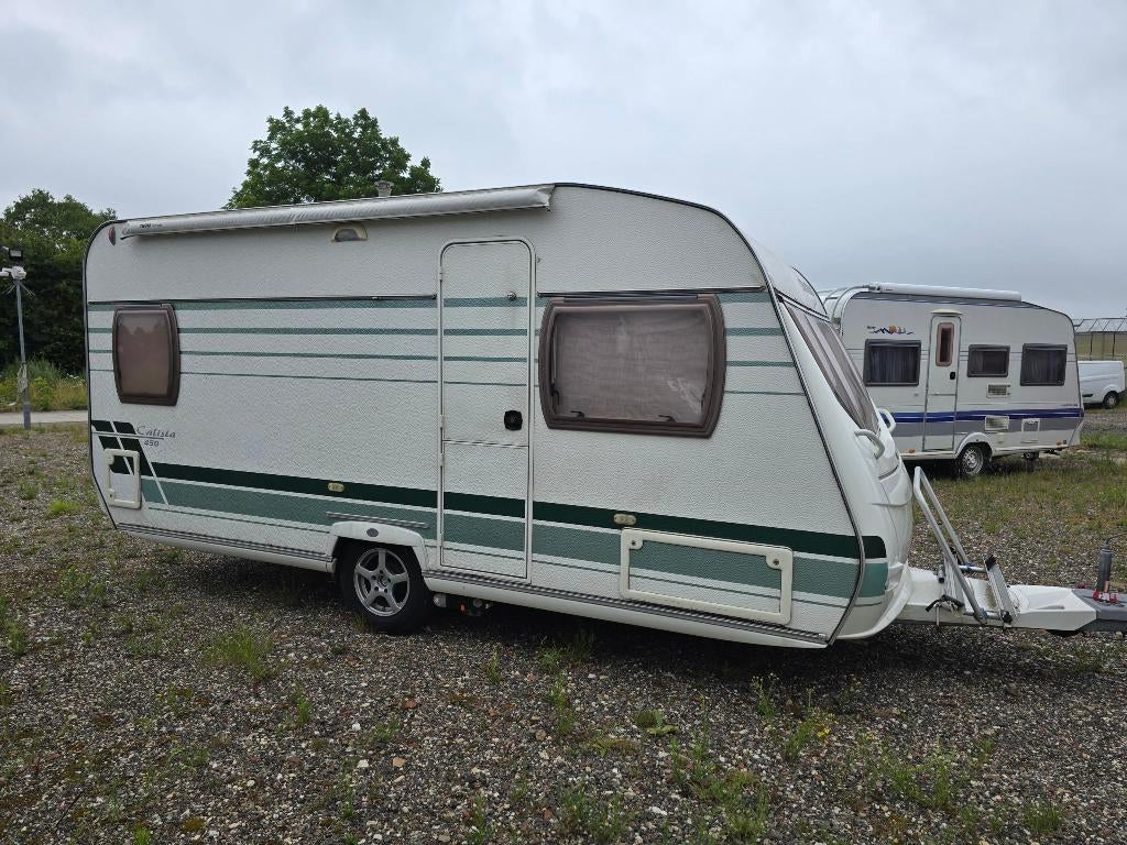 Prachtige Chateau Calista 450 Chalet (2004), Chateau, Omvormbare zithoek, Rondzit, 750 - 1000 kg