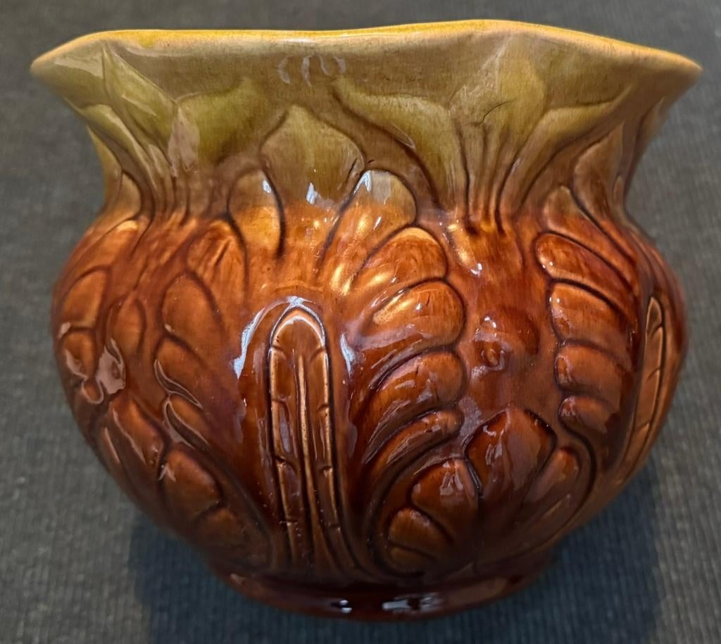 Bloempot Wessel Bonn Art Nouveau, Ophalen of Verzenden
