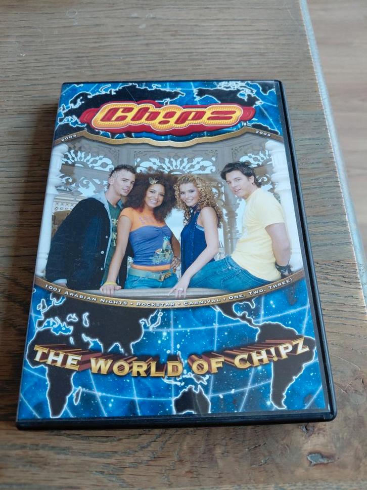 The World of Chipz dvd. Fox kids., Cd's en Dvd's, Dvd's | Kinderen en Jeugd, Zo goed als nieuw, Tv fictie, Overige genres, Alle leeftijden
