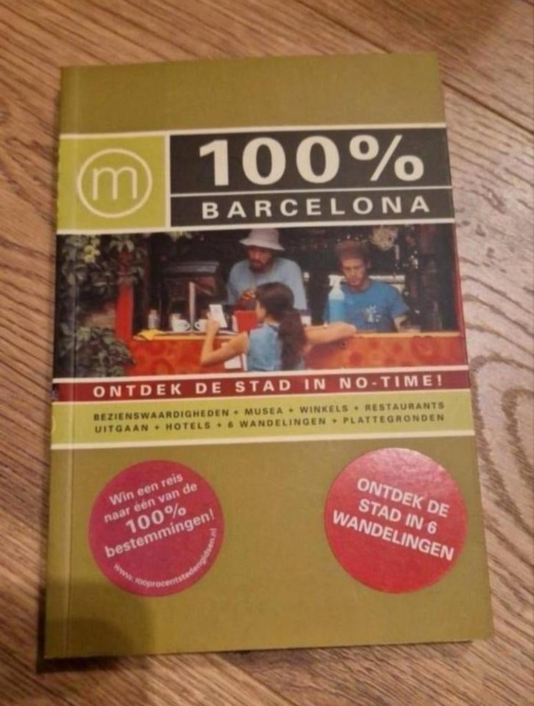 100% Barcelona - N. Stein, Boeken, Reisgidsen, Overige merken, Europa, Ophalen of Verzenden, Zo goed als nieuw