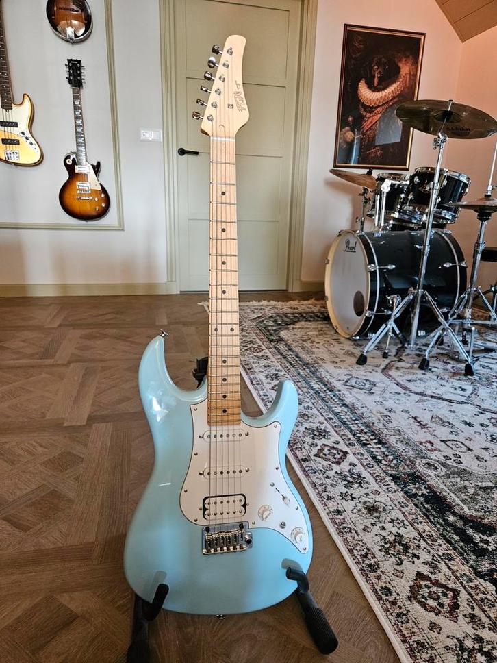 Te koop/ruil: FGN Odyssey J-Standard | Japan | HSS, Muziek en Instrumenten, Snaarinstrumenten | Gitaren | Bas, Zo goed als nieuw