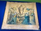Antieke religieuze prenten: Jezus Hemelvaart & Verloren Zoon, Antiek en Kunst, Ophalen of Verzenden, Overige thema's