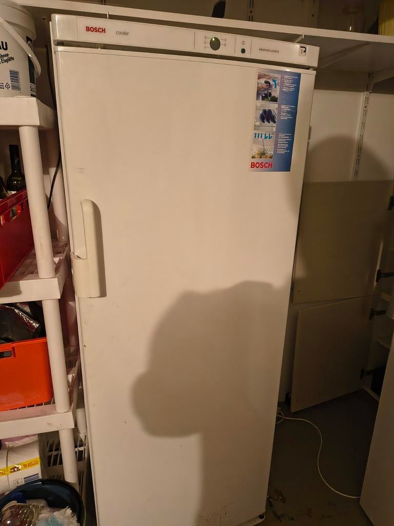 Bosch koelkast in goede staat, Witgoed en Apparatuur, Vriezers en Diepvrieskisten, Ophalen, Gebruikt, 60 tot 90 cm, 160 cm of meer