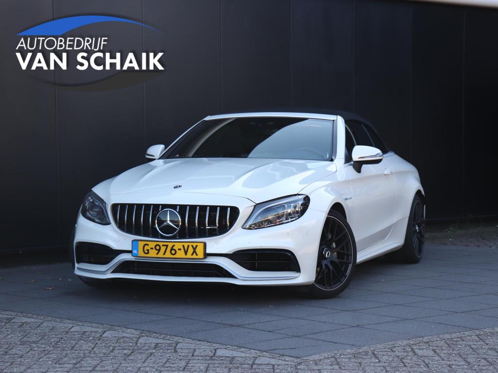 Mercedes-Benz C-klasse Cabrio AMG 63 Premium Plus Pack | LED, Auto's, Mercedes-Benz, Automaat, Achterwielaandrijving, Gebruikt