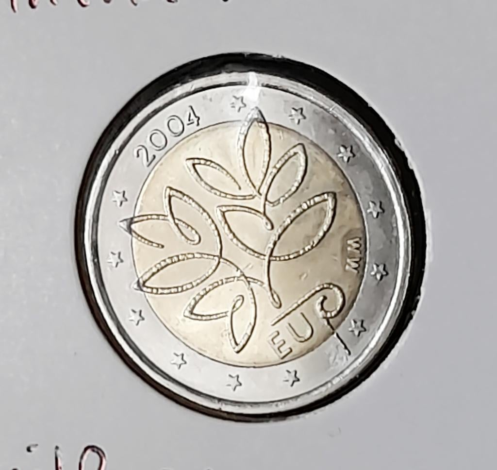 Finland 2 euro 2004 UNC Uitbreiding EU, Ophalen of Verzenden, Finland, 2 euro, Losse munt