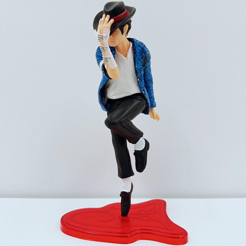 Michael Jackson Moon Walk Collectible Figure, Ophalen of Verzenden, Zo goed als nieuw, Pop, Beeldje of Miniatuur