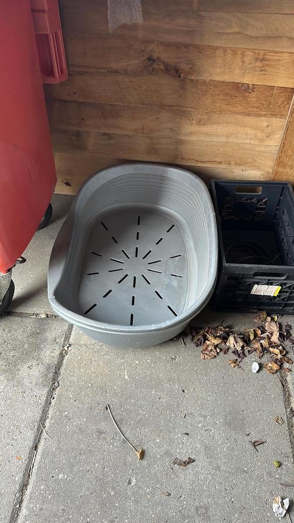 Twee stevige kunstof hondenmanden, Dieren en Toebehoren, Hondenmanden, Ophalen, Gebruikt, Overige