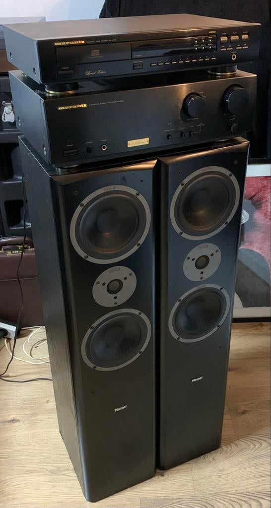Magnat luidsprekers, Audio, Tv en Foto, Luidsprekers, Gebruikt, Magnat, Ophalen of Verzenden, 120 watt of meer