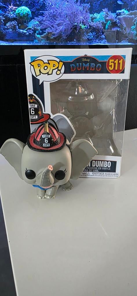 Funko Pop Dumbo Fireman 511 - Nieuw in doos, Ophalen of Verzenden, Nieuw