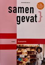 Examenbundel samengevat economie vwo, VWO, Economie, ThiemeMeulenhoff, Ophalen of Verzenden