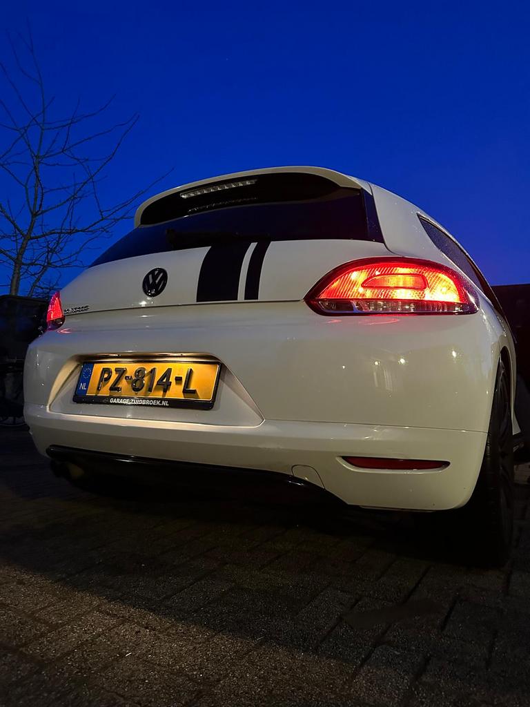 Volkswagen Scirocco 1.4 TSI 118KW 2008 Wit, Auto's, Volkswagen, Voorwielaandrijving, Zwart, 4 cilinders, Wit