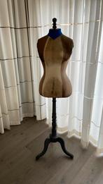Vintage brocante paspop / kleermakersbuste Frankrijk antiek, Ophalen