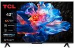 TCL 43P69K 109 cm 4K Ultra HD Wifi Google Smart LED TV nieuw, LED, 50 Hz, Nieuw, 100 cm of meer