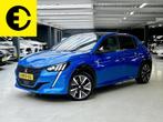 Peugeot e-208 EV GT 350 50 kWh | 90,3% SOH | Schuif/kantelda, Auto's, Adaptive Cruise Control, 136 pk, Blauw, Leder en Stof