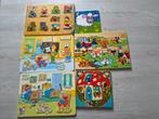 Houten puzzel set, Ophalen, Minder dan 10 stukjes, 6 maanden tot 2 jaar