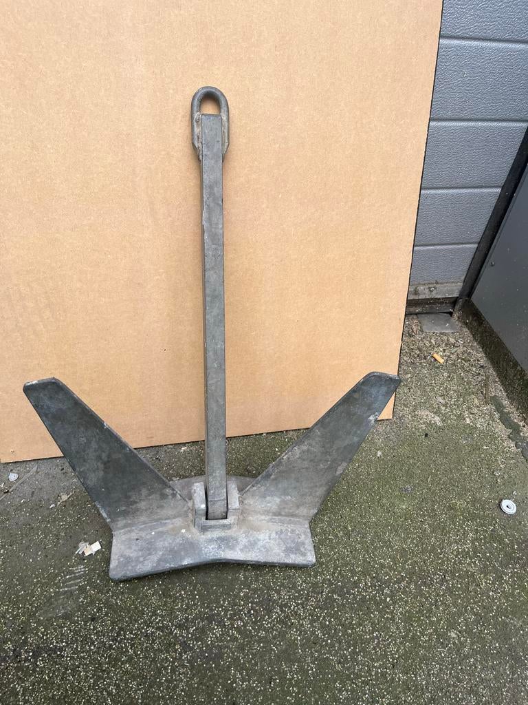 Danforth Anker van verzinkt staal 6 kg Boot Nautica