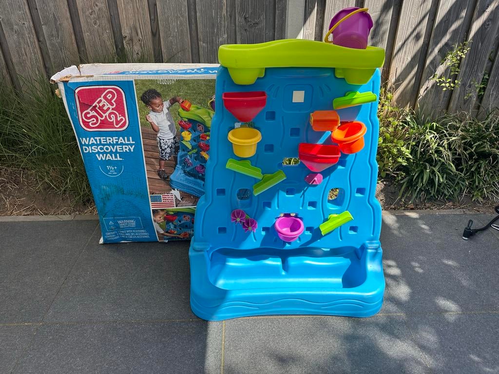 Step2 Waterval Ontdekkingsmuur Waterspeelgoed, Ophalen, Gebruikt, Jongen of Meisje